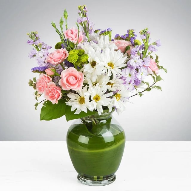 Buy Congratulation Floral Stand of Roses and Orchids online by www.all99.com